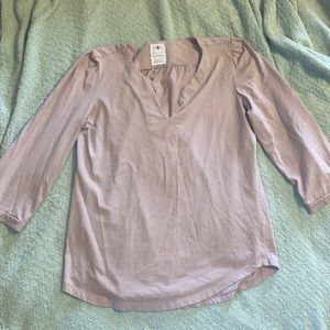 Organic Cotton  Peasant Shirt